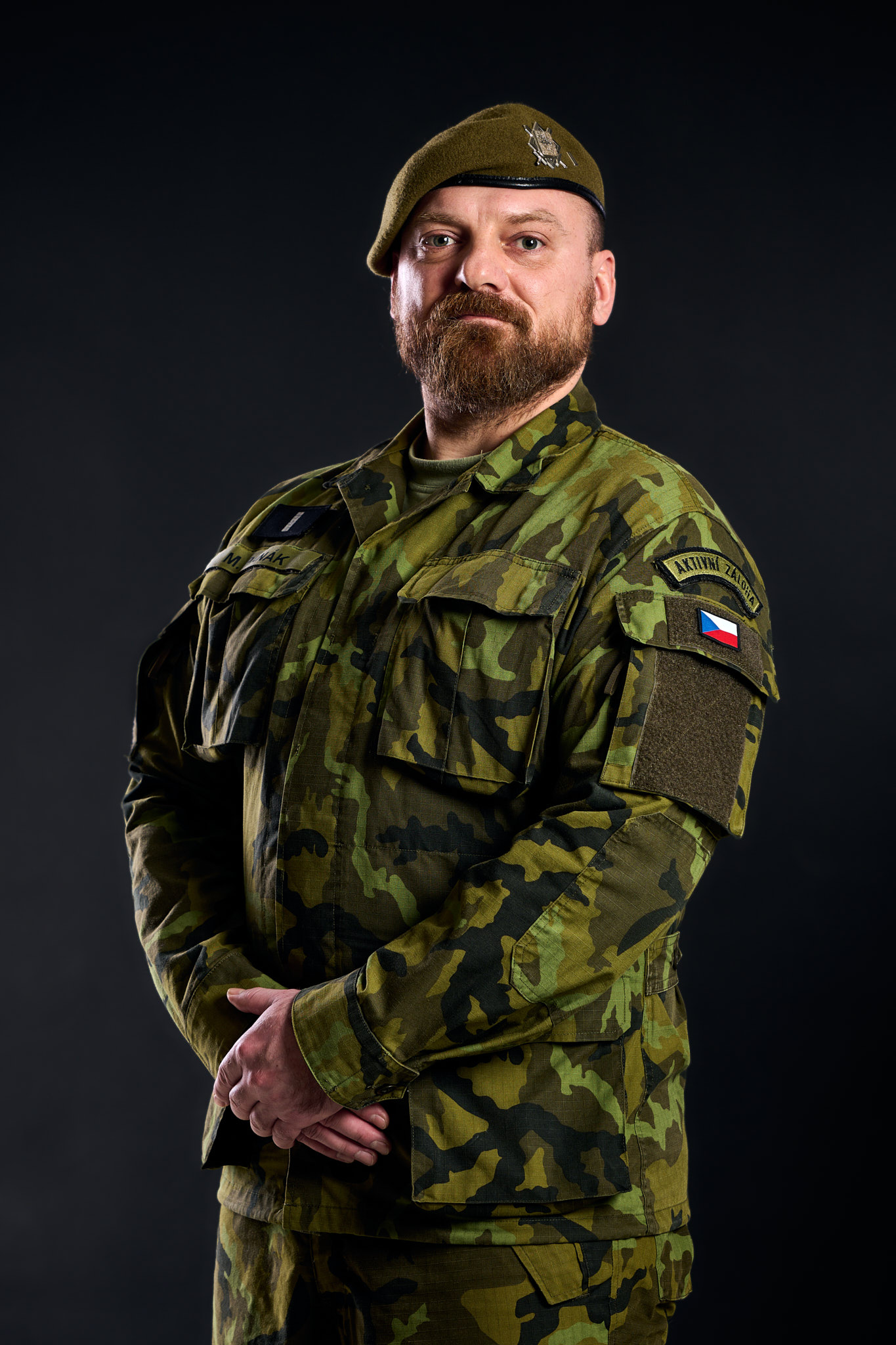 Ateliérové focení - Aktivní Zálohy ČR